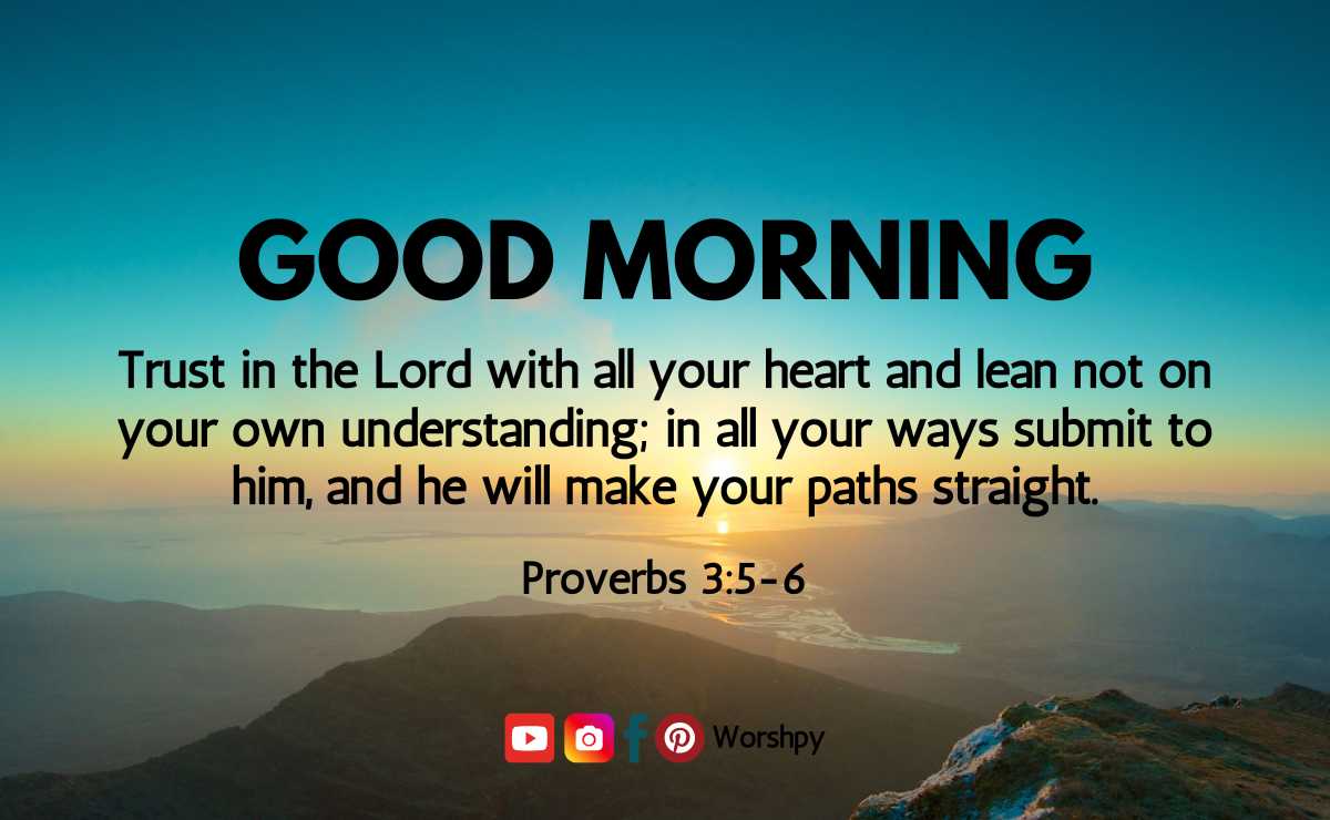 Good Morning Images With Bible Verses