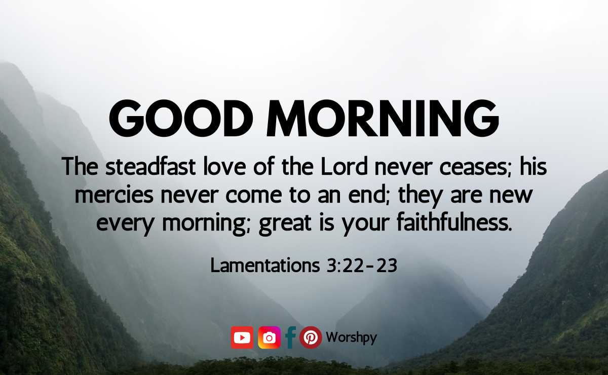 Good Morning Images With Bible Verses