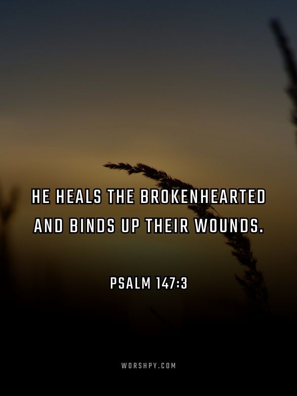 Bible Verses About Healing Broken Heart
