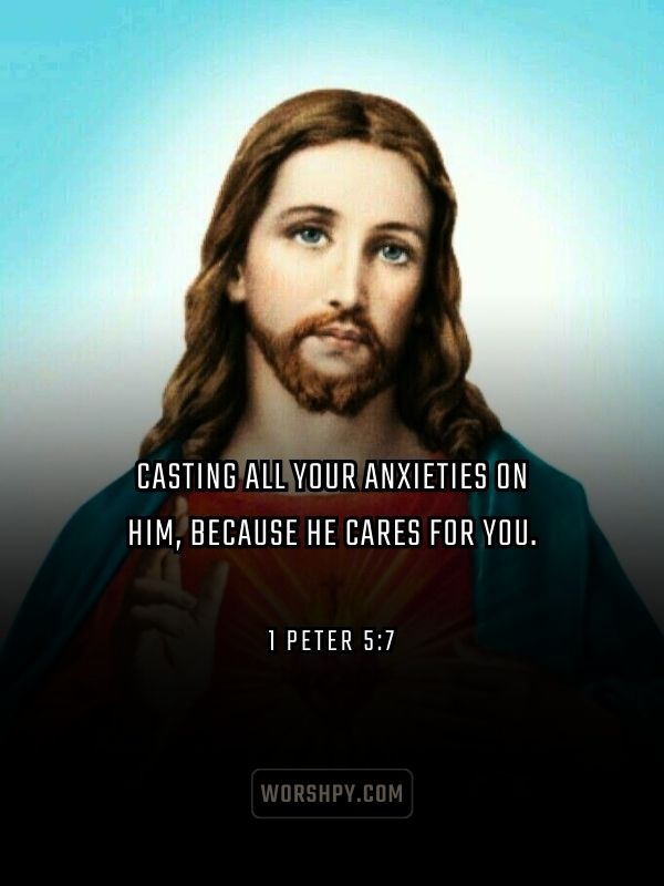1 Peter 5 7 Bible Verses For Healing And Strength For A Friend