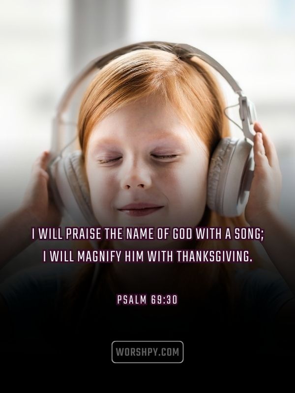 Psalm 69 30 Bible Verses About Thanksgiving And Gratitude