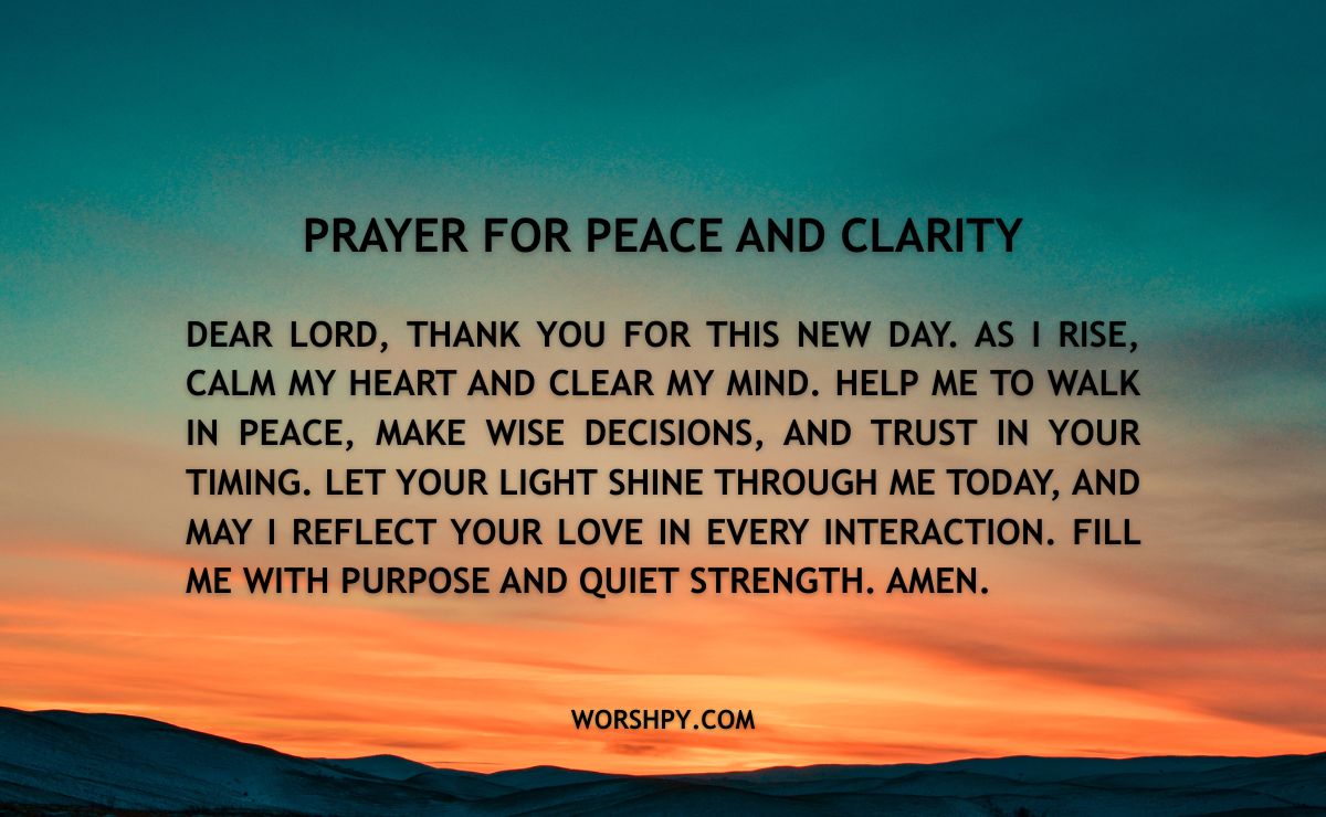 Good Morning Prayers to Start Your Day Right