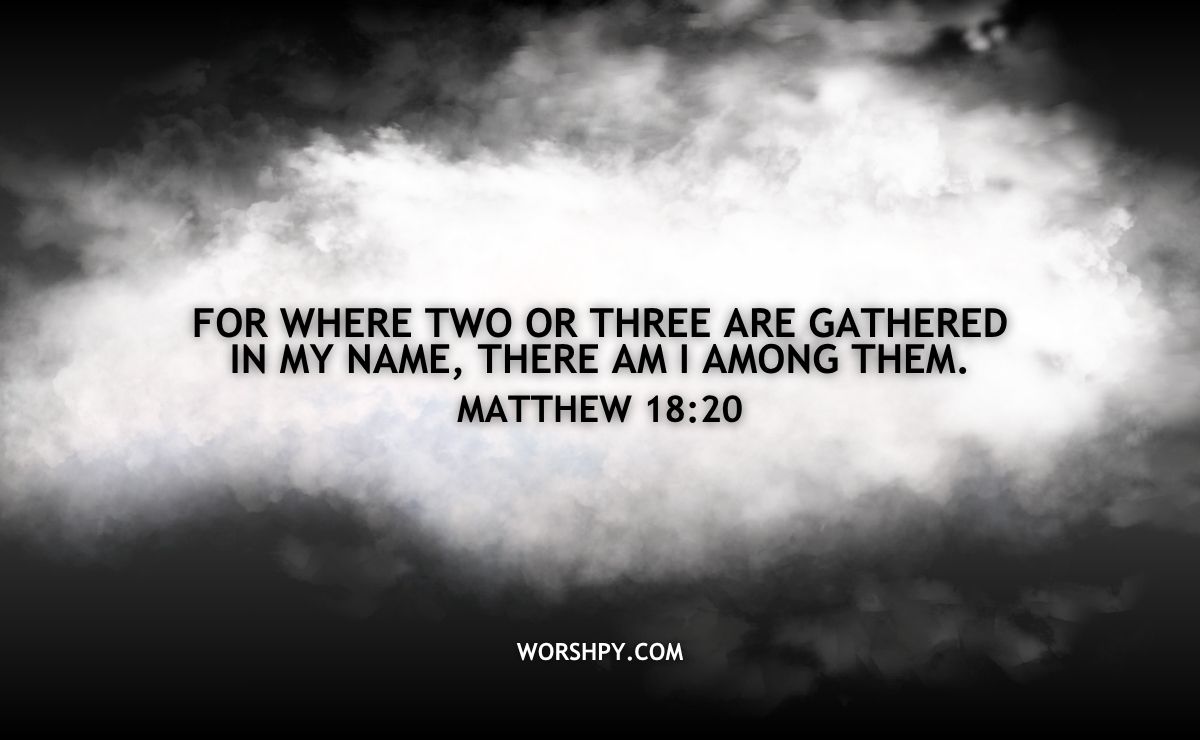 Bible Verses for Sunday Worship Prayer