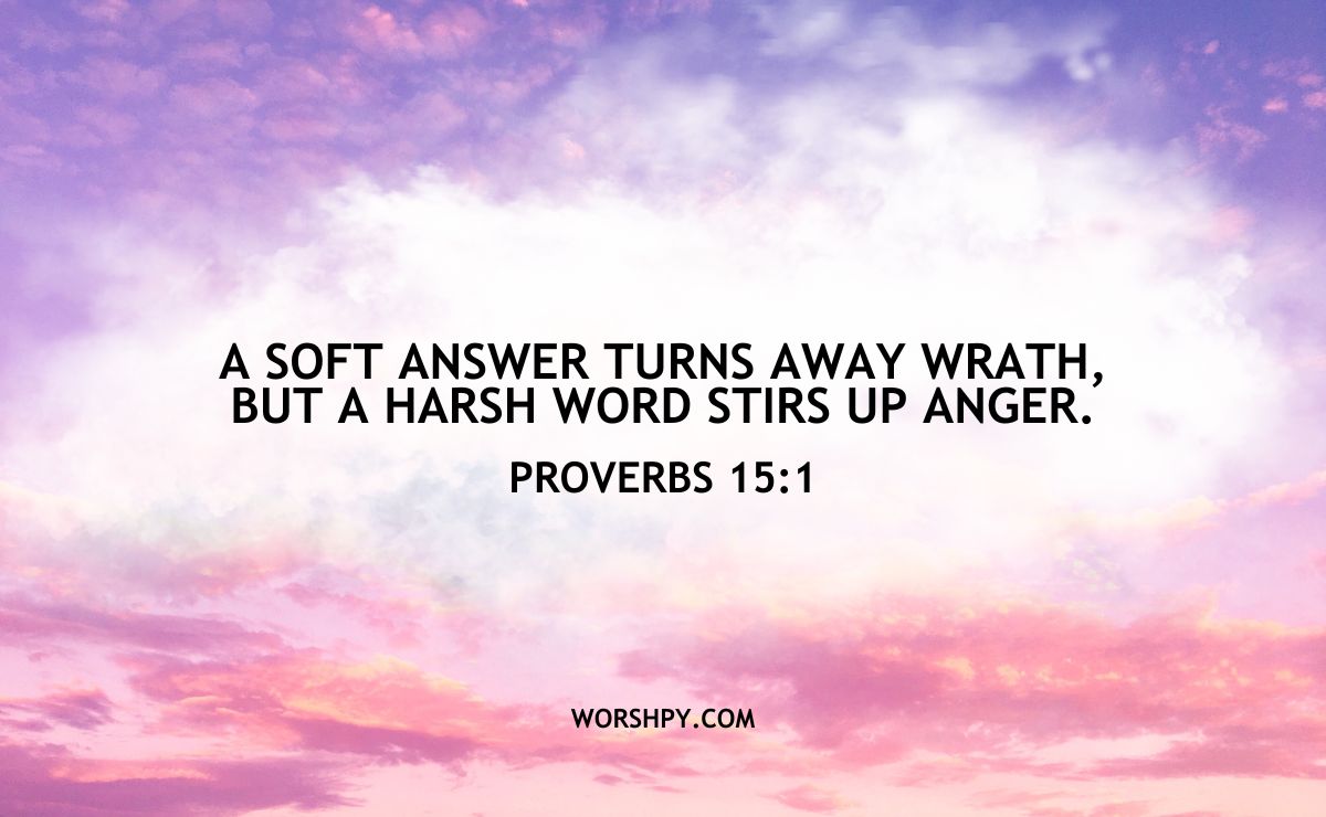 Bible Verses for Anger and Inner Peace